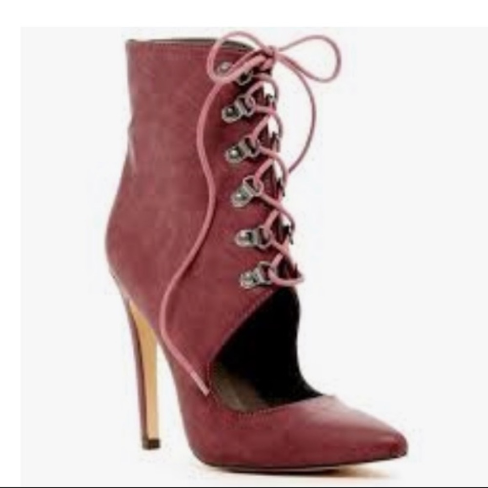 Michael Antonio Burgundy Lizzie Bootie - 7.5